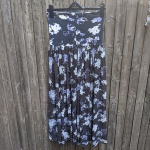 Intimately Free People Floral Maxi Skirt/dress S